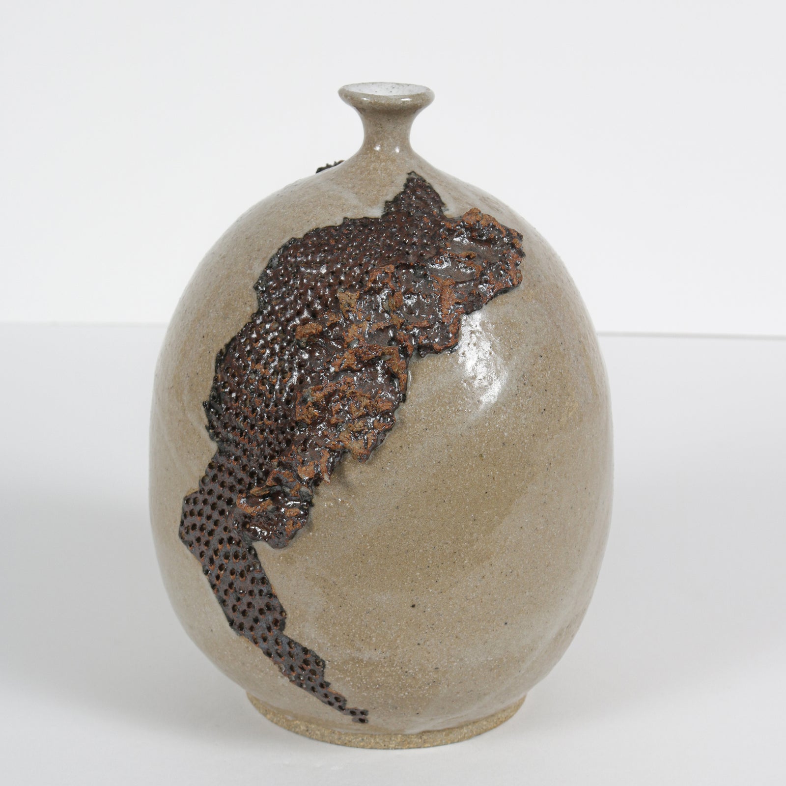 1988 Handmade Ceramic with Scale Motif <br><br>#B5936