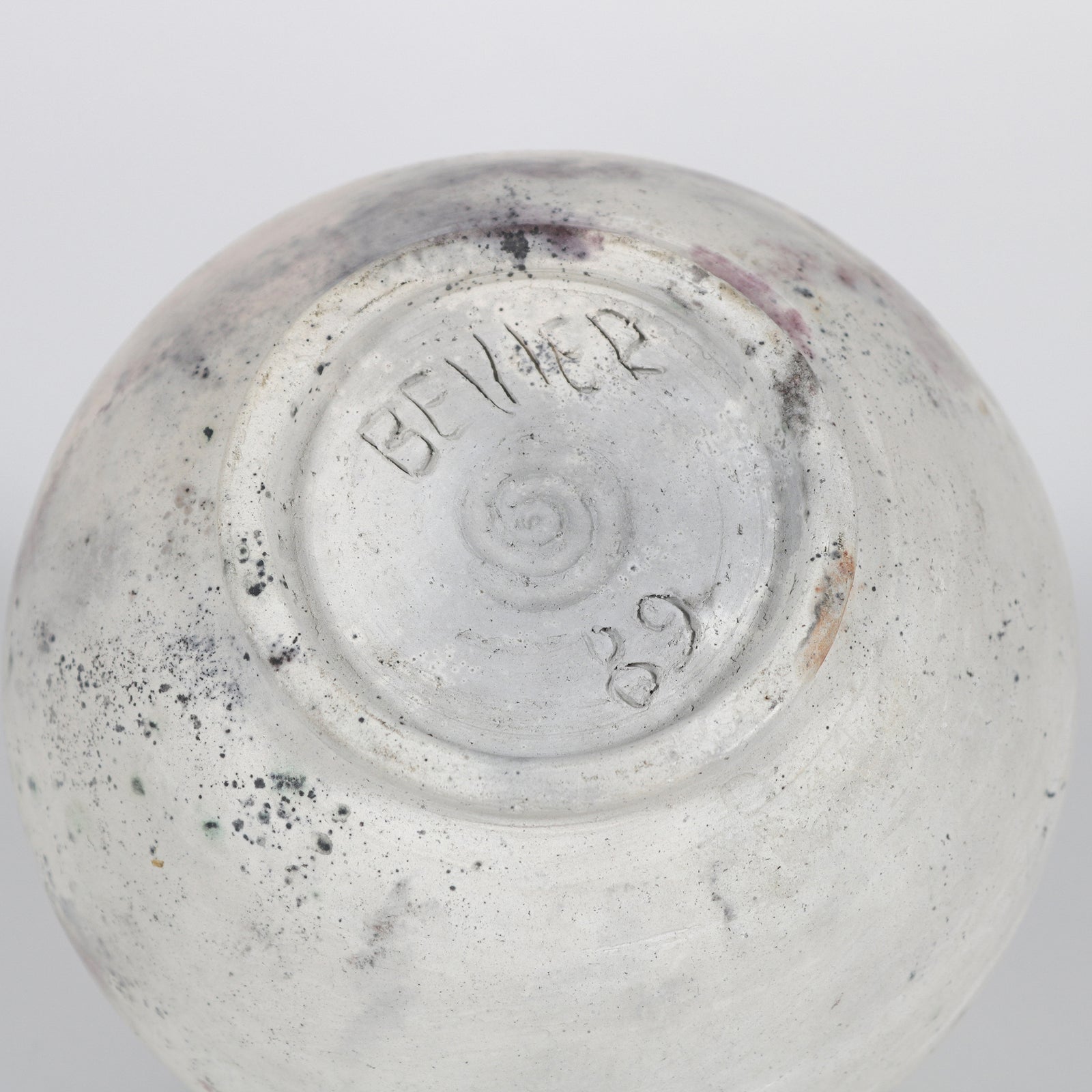 Monochrome Marbled Ceramic, 1989 <br><br>#B6016