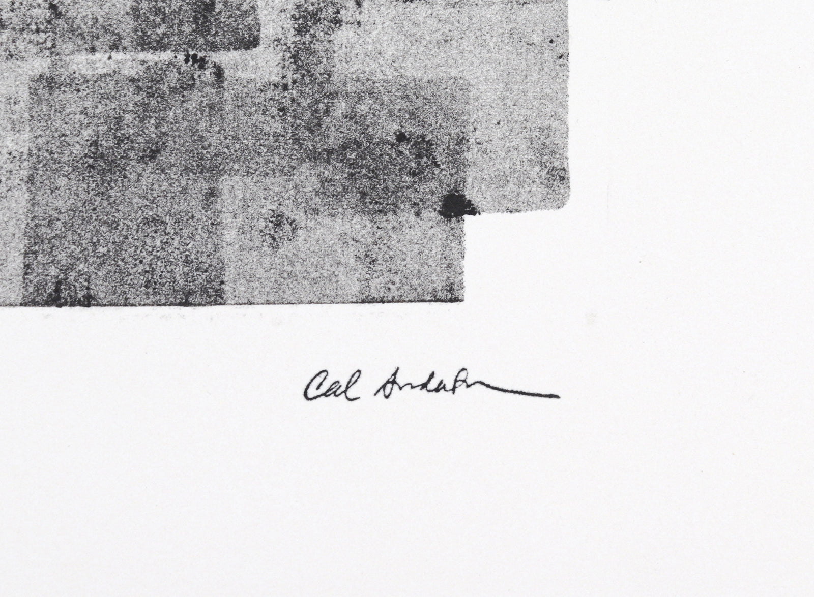 Geometric Abstract Deconstruction <br>20th Century Monotype <br><br>#C0244