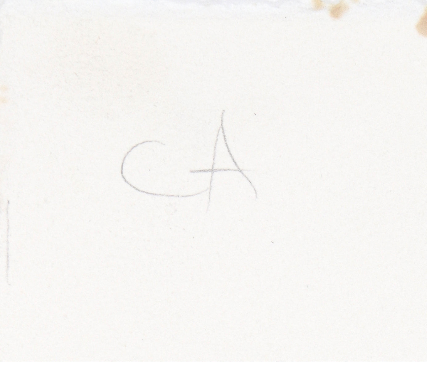 Vibrant Abstracted Forms <br>20th Century Monotype <br><br>#C0260