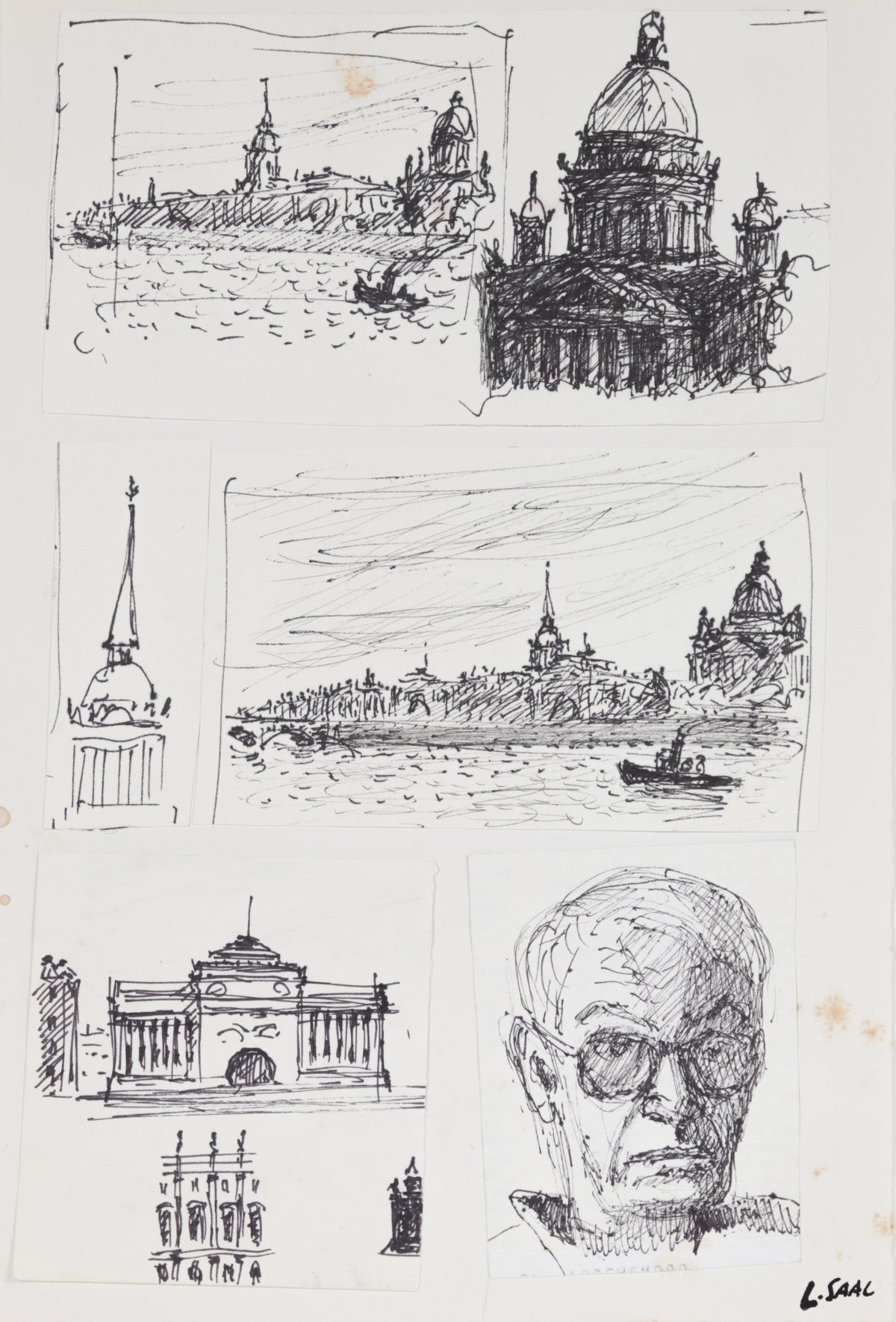 &lt;I&gt;St. Petersburg&lt;/I&gt; &lt;br&gt;1986 Ink&lt;br&gt;&lt;br&gt;#C1428