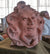 Jovial Sun Relief <br>Late 20th Century Terracotta Sculpture <br><br>#C2990