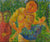 <i>Mother and Son </i><br>1959 Oil <br><br>#13930