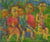 <i>Unfinished Figures</i> <br>1959 Oil on Canvas <br><br>#13940