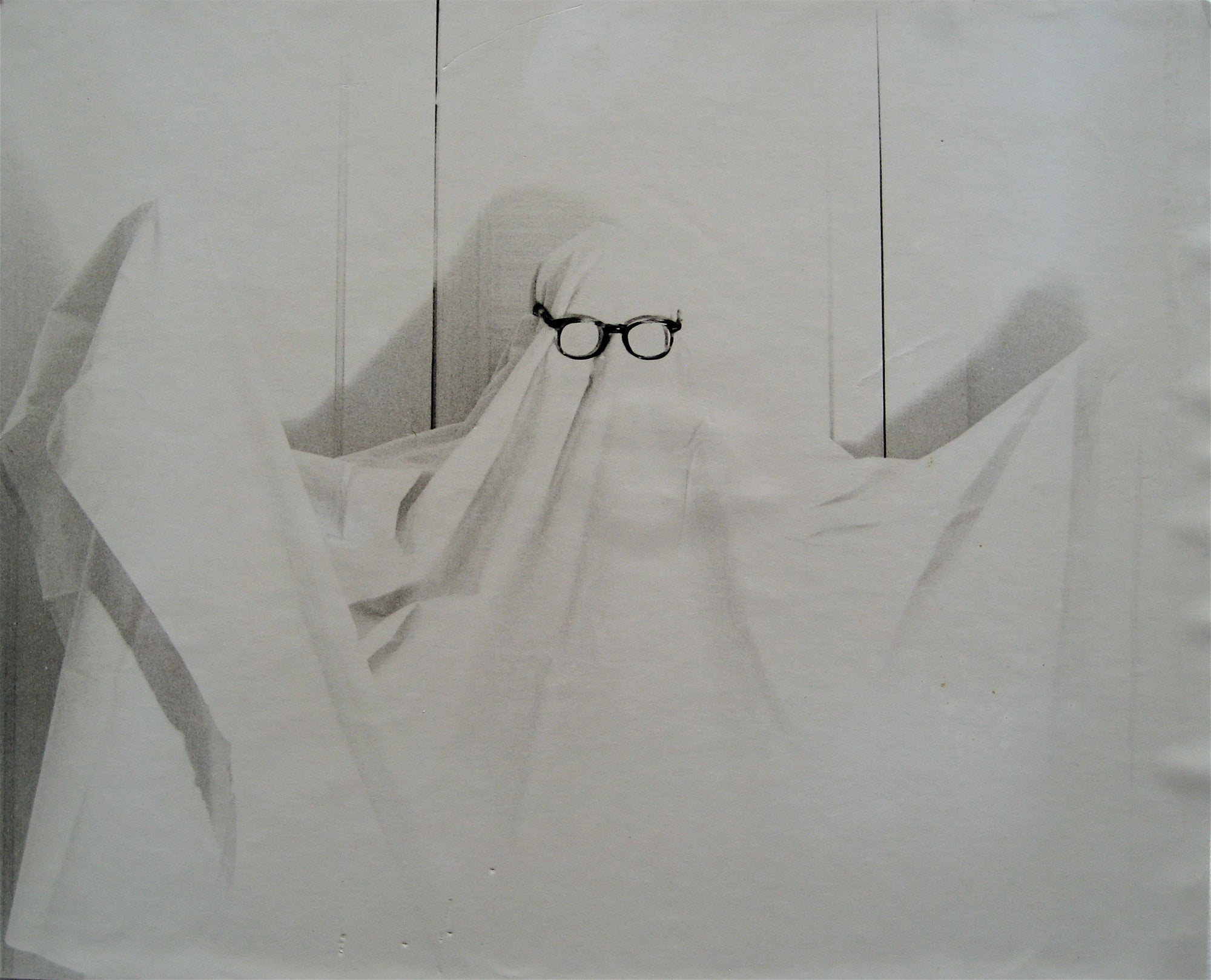 Ghost in Glasses<br>1960s Photograph <br><br>#16259