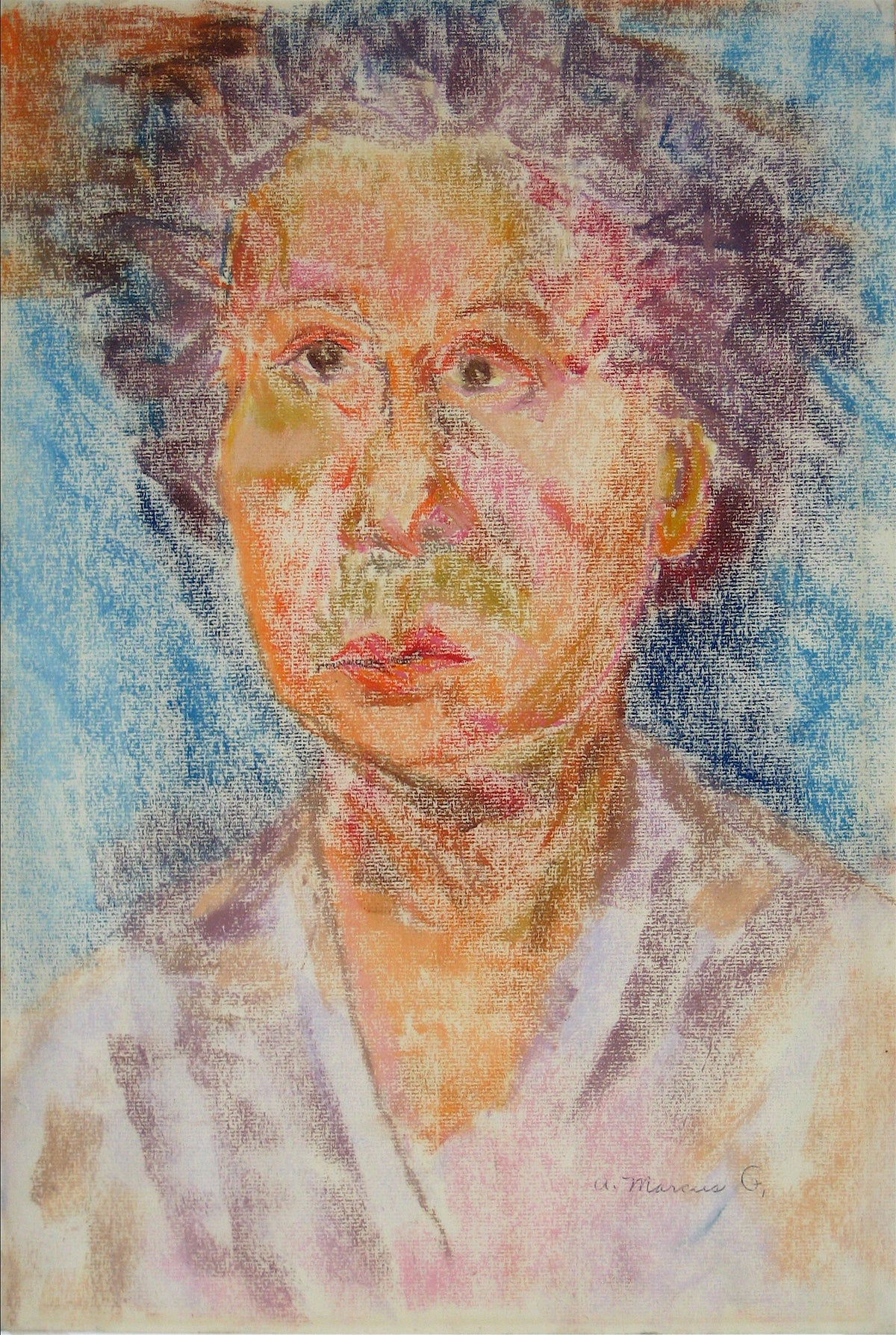 &lt;i&gt;Pearl Tofel Shortly After Tofel&#39;s Death&lt;/i&gt;&lt;br&gt;Pastel, 1950-60s&lt;br&gt;&lt;br&gt;#15278