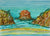 <i>Seascape at Pt. Lobos '92</i> <br>1992 Ink on Paper <br><br>#60965