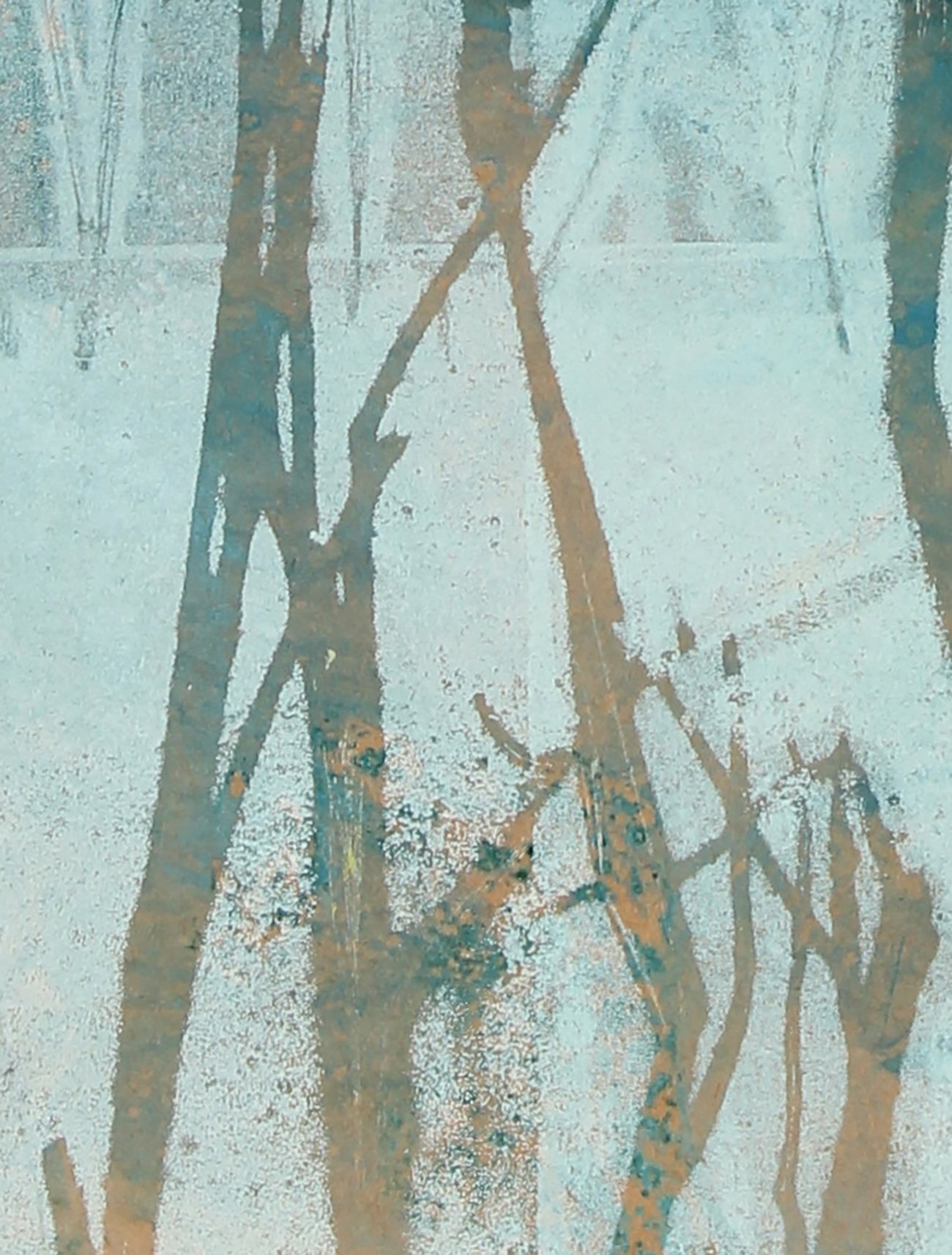 <i>March</i> <br>1971 Original Mixed Media Print on Paper <br><br>#80901