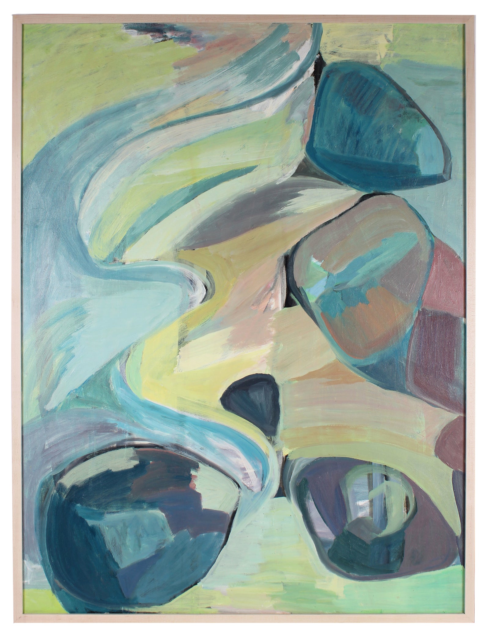 <i>The Stupendous Rocks</i> <br>1986 Oil <br><br>#94468