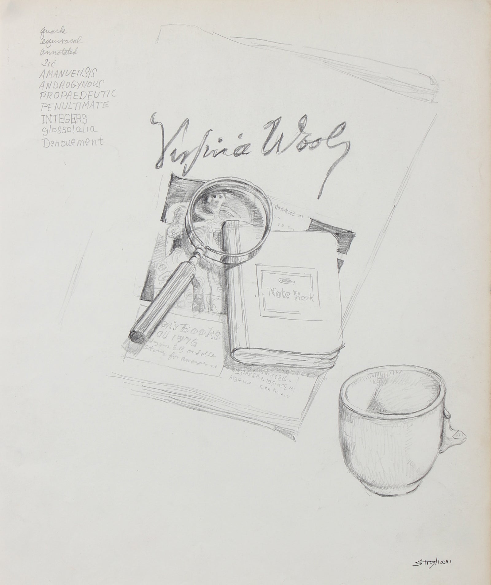 <I>Sunday New York Times</I> <br>20th Century Graphite<br><br>#95042