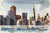 Financial Dist. San Francisco Skyline<br>Late 20th Century Watercolor<br><br>#A3808