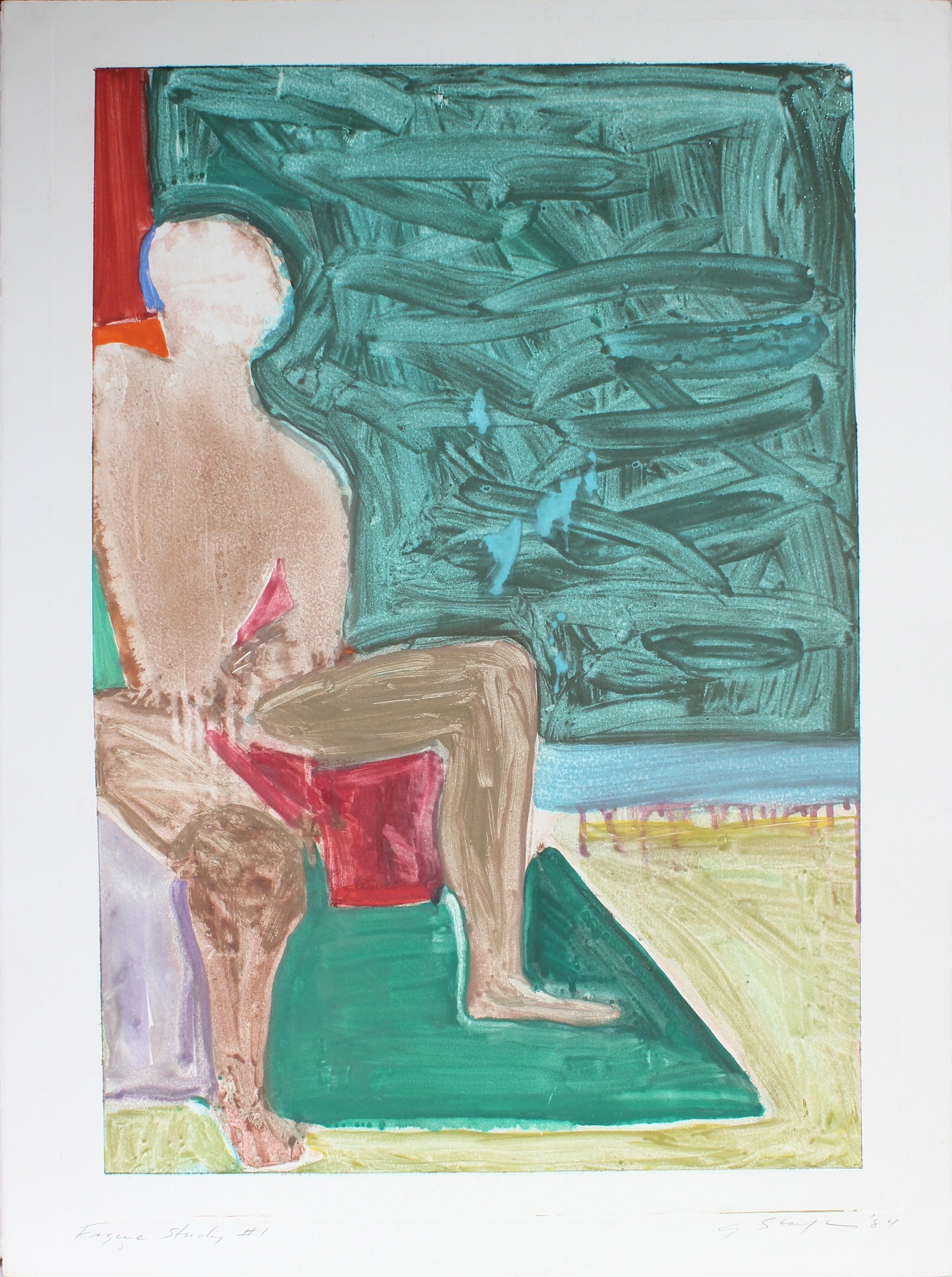 <i>Figurative Study #1</i> <br>1984 Monotype <br><br>#11770