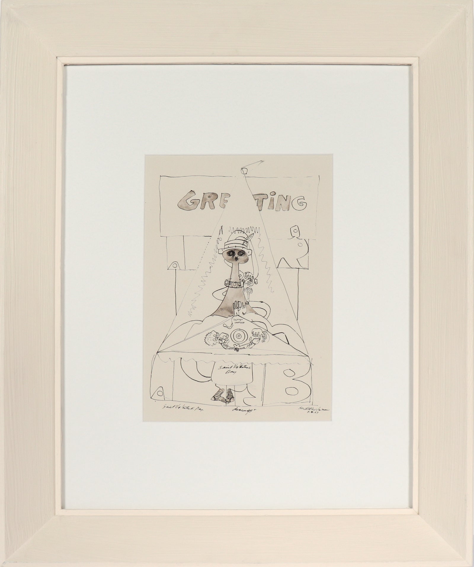 <i>Saint Valentine's Day</i> <br>1967 Ink <br><br>#14586