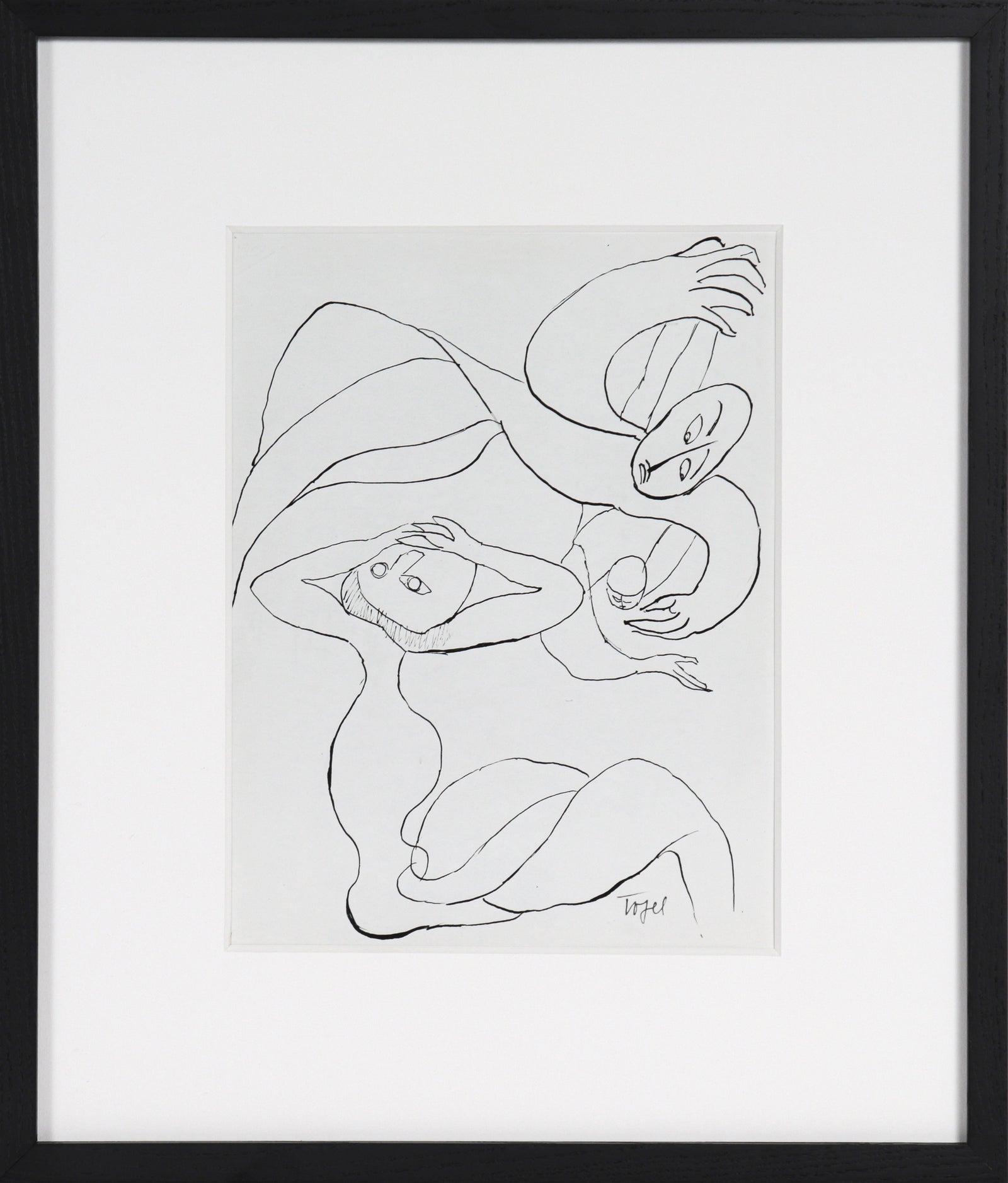 Abstracted Flying Figures<br>20th Century Photograph<br><br>#15806