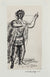 Grecian Figure Drawing<br>1952 Ink<br><br>#3490