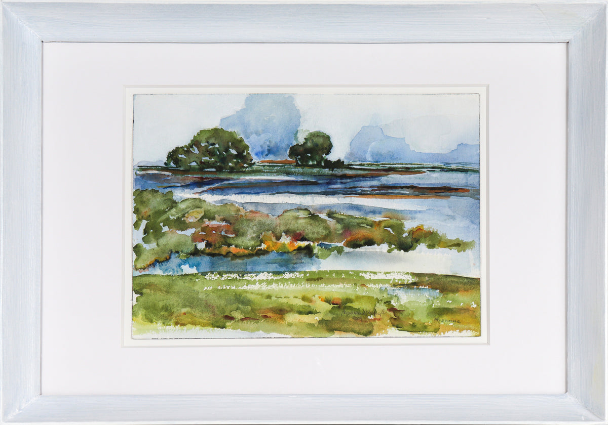 &lt;i&gt;Mystic Wetlands&lt;/i&gt;, West Marin, CA &lt;br&gt;2009 Watercolor &lt;br&gt;&lt;br&gt;#43996