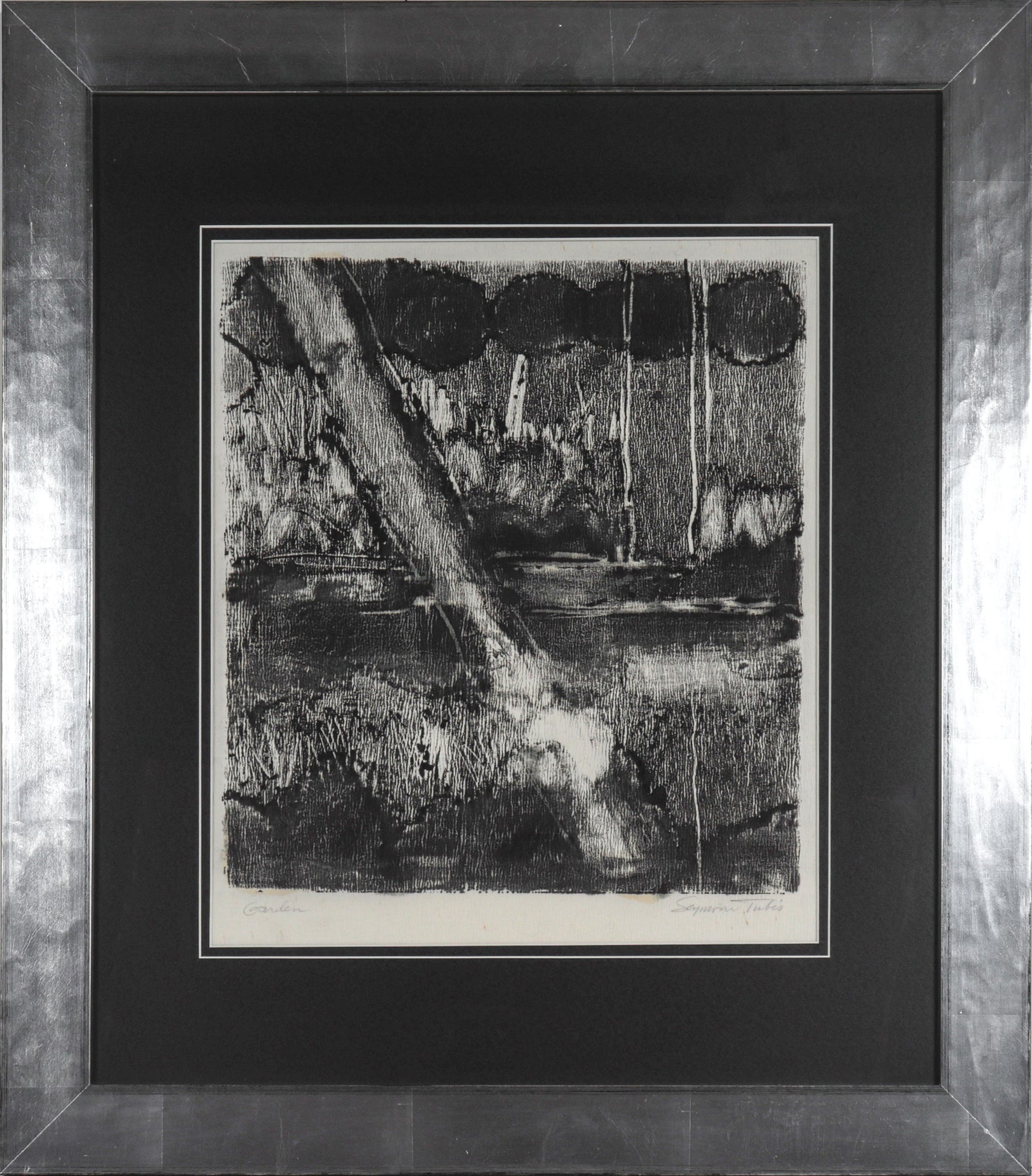 <I>Garden</I> <br>20th Century Monotype<br><br>#61262