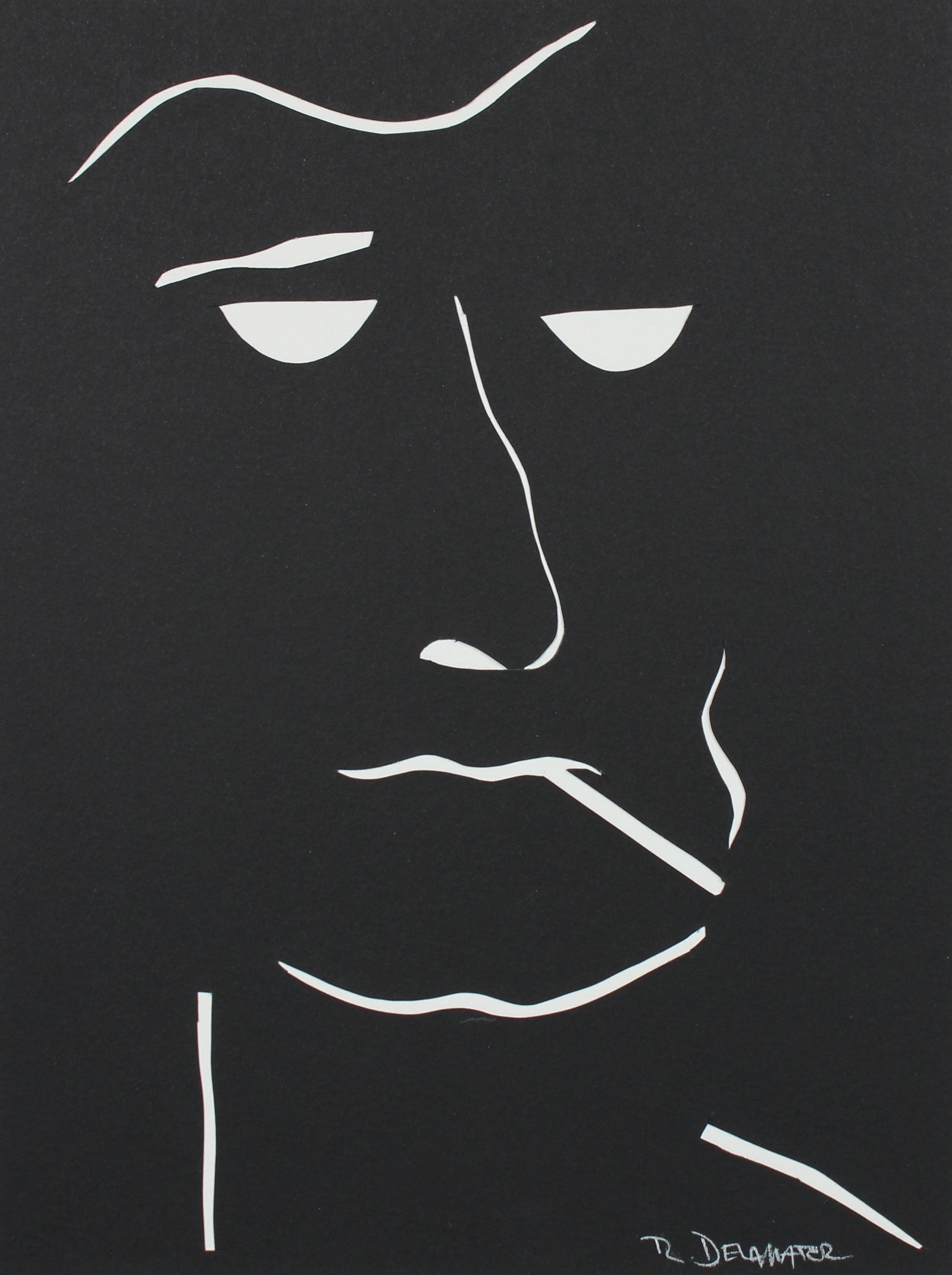 <i>The Moderns VIII</i><br>2018 Cut Paper & Mat Board<br><br>#99714