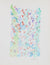 Floral Abstract in Blue & Green <br>1963 Watercolor <br><br>#99824