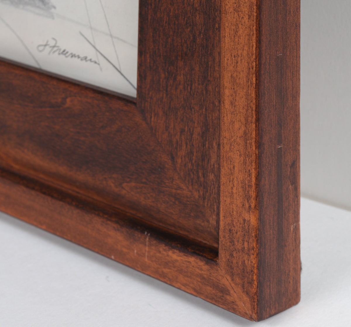 Quiet San Francisco Street Scene <br>20th Century Graphite <br><br>#A8315