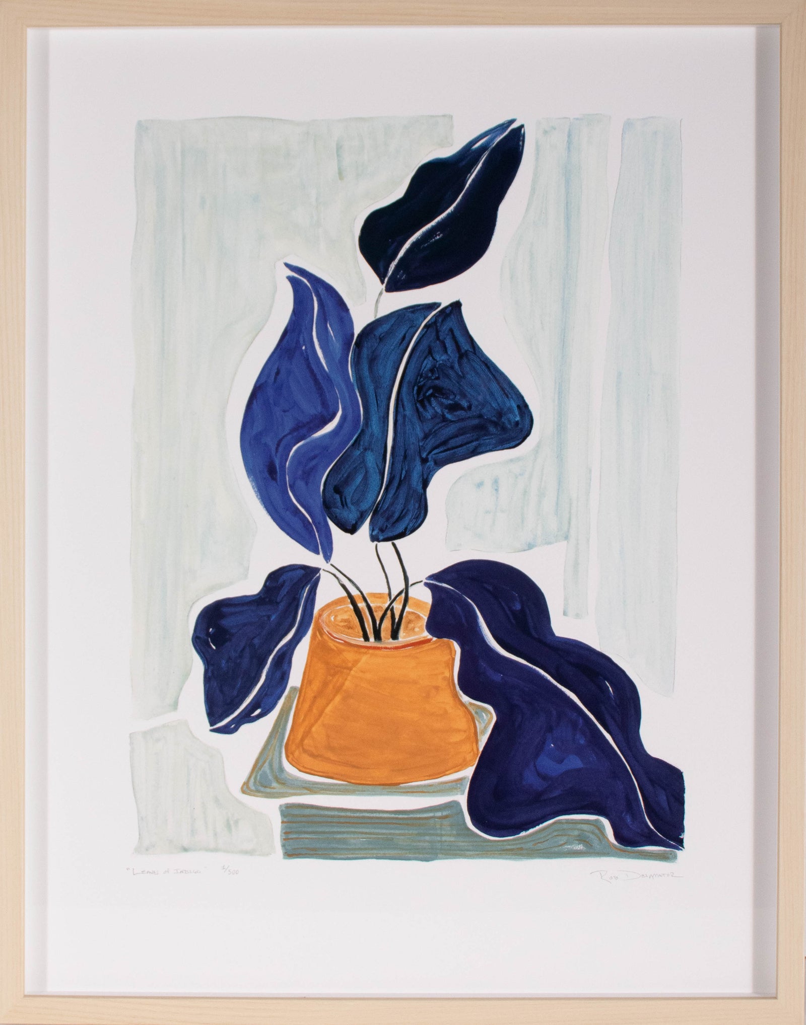 zz- <i>Leaves of Veridian</i> <br>Limited Edition Archival Print <br><br>ART-00129