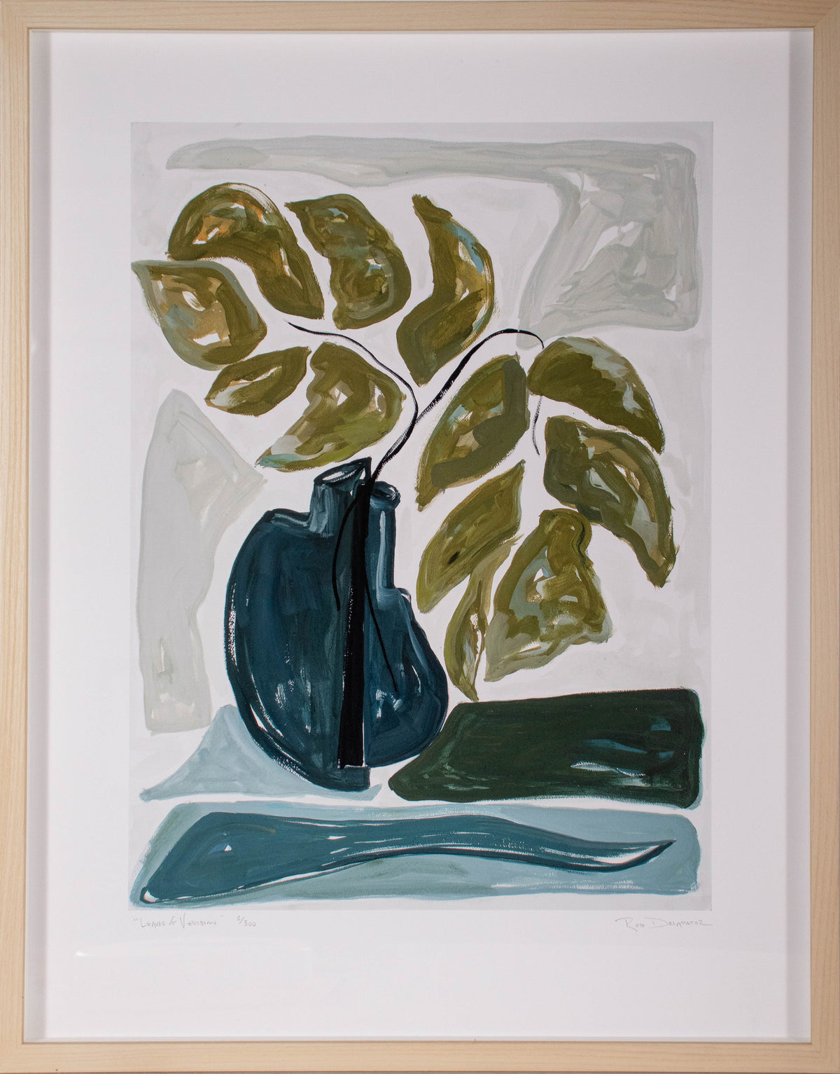 zz- <i>Leaves of Veridian</i> <br>Limited Edition Archival Print <br><br>ART-00831