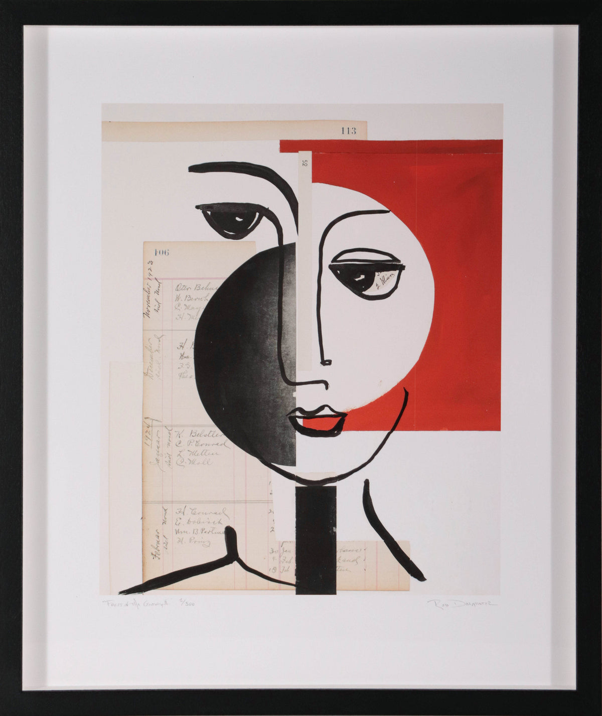 zz- <i>Faces of the Century, Set of Two</i> <br>Limited Edition Archival Print <br><br>ART-00895