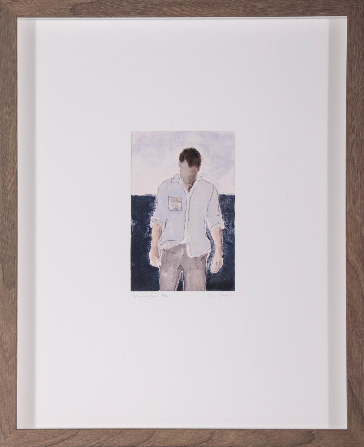 zz- <i>At Two Lights Beach</i> <br>Limited Edition Archival Print <br><br>ART-00896