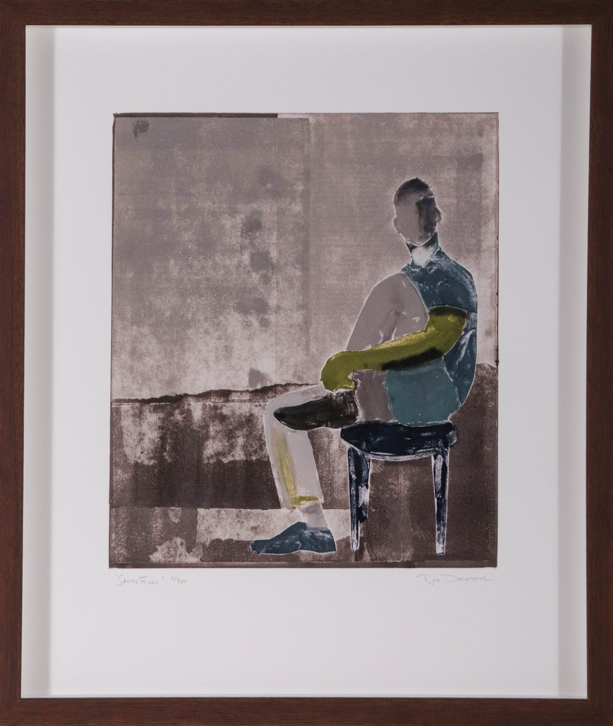 zz- <i>Seated Figure</i> <br>Limited Edition Archival Print <br><br>ART-00898