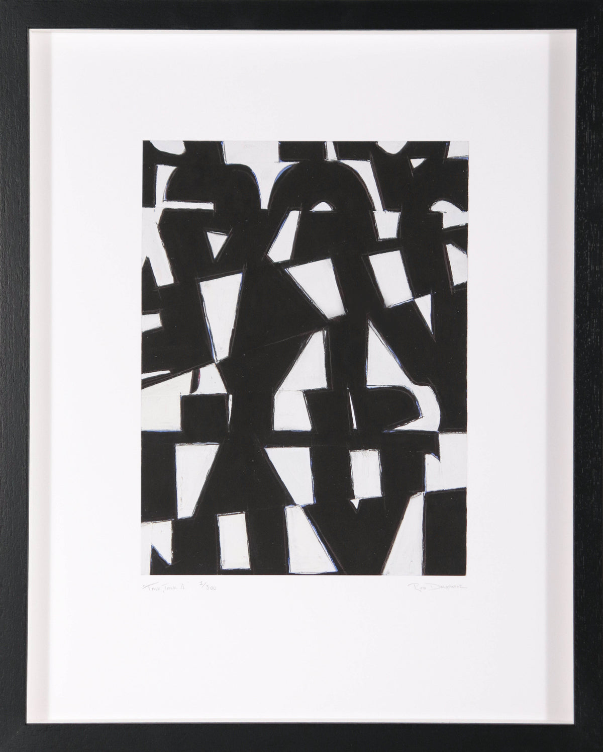 zz- <i>Talk, Talk II</i> <br>Limited Edition Archival Print <br><br>ART-00909