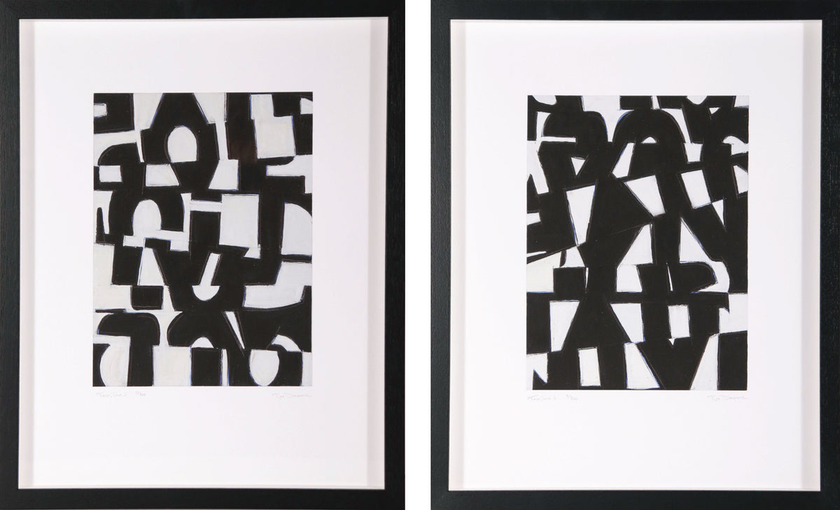 zz- <i>Talk, Talk, Set of Two</i> <br>Limited Edition Archival Print <br><br>ART-00910