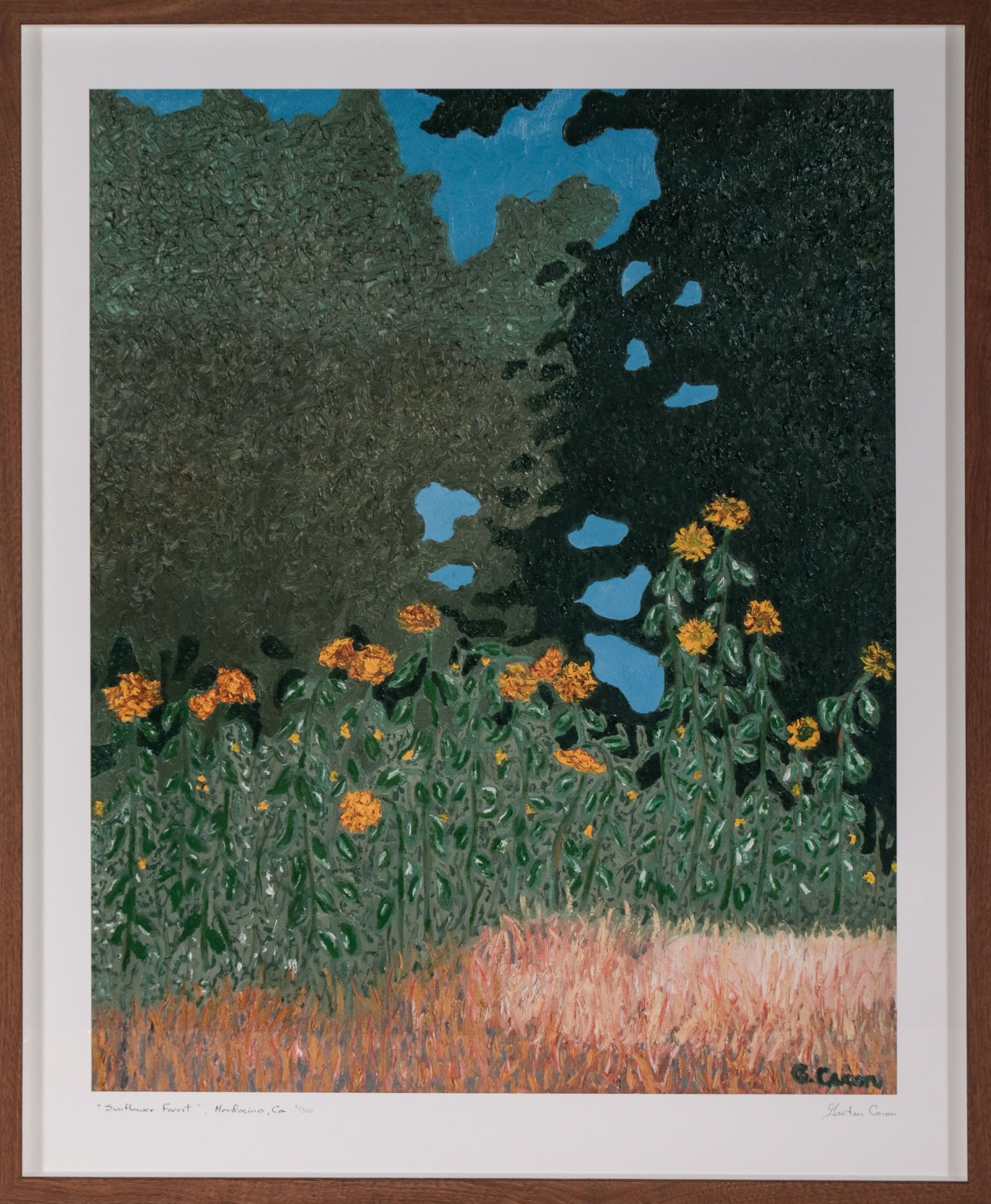 <i>Sunflower Forest</i> <br>Limited Edition Archival Print <br><br>ART-00934