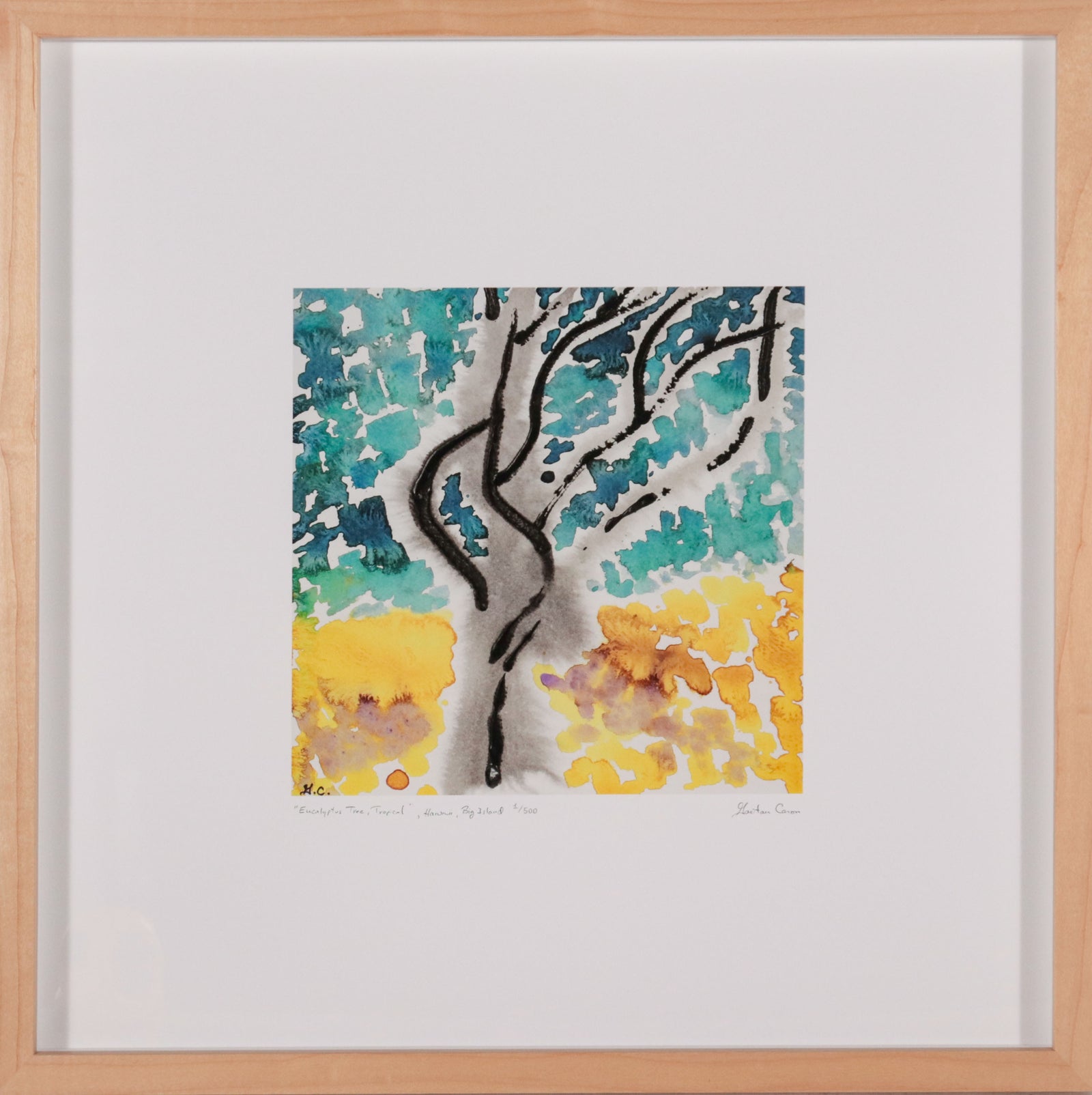 <i>Eucalyptus Tree, Tropical</i> <br>Limited Edition Archival Print <br><br>ART-00942