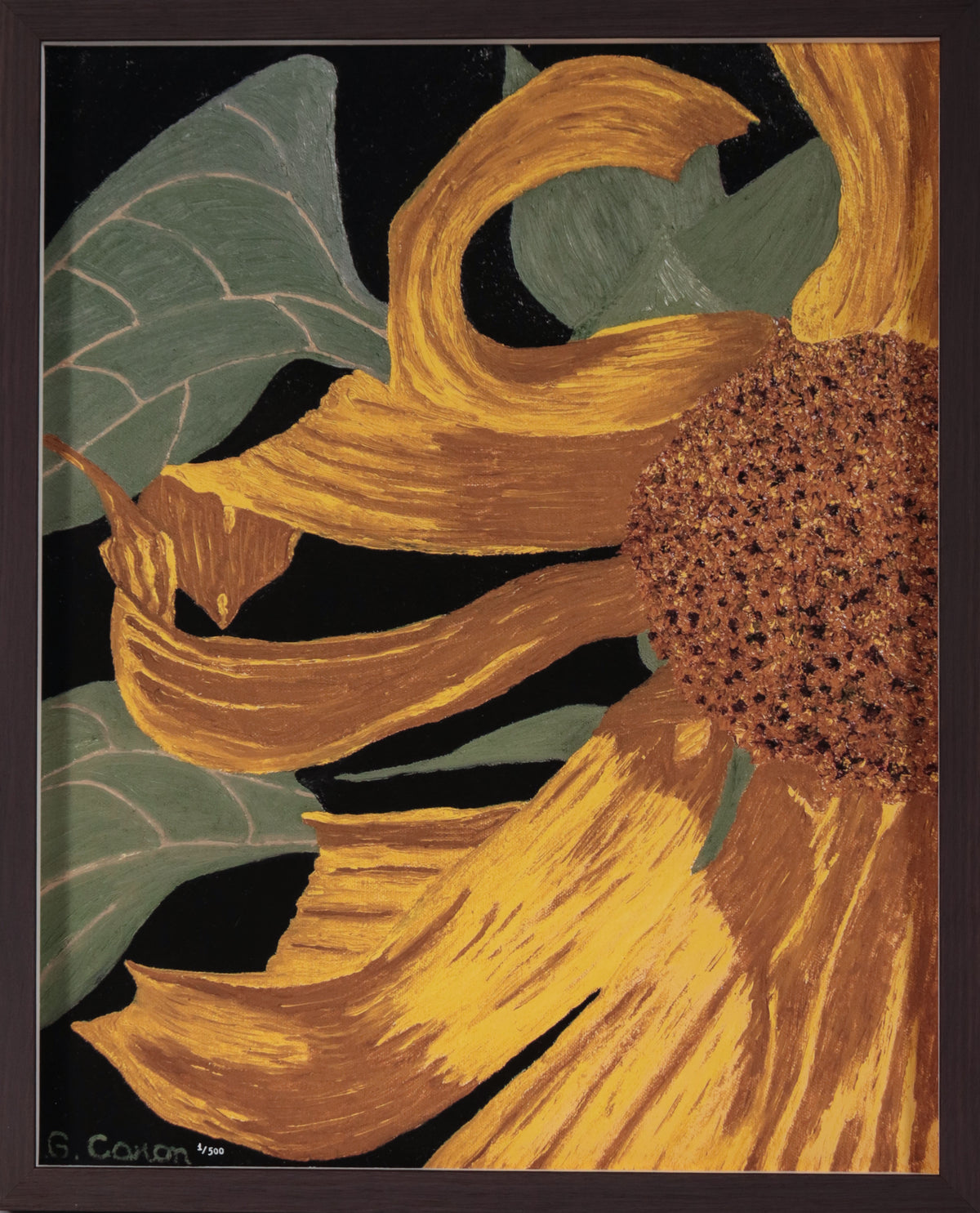<i>Portrait of a Sunflower</i> <br>Limited Edition Archival Print <br><br>ART-01056