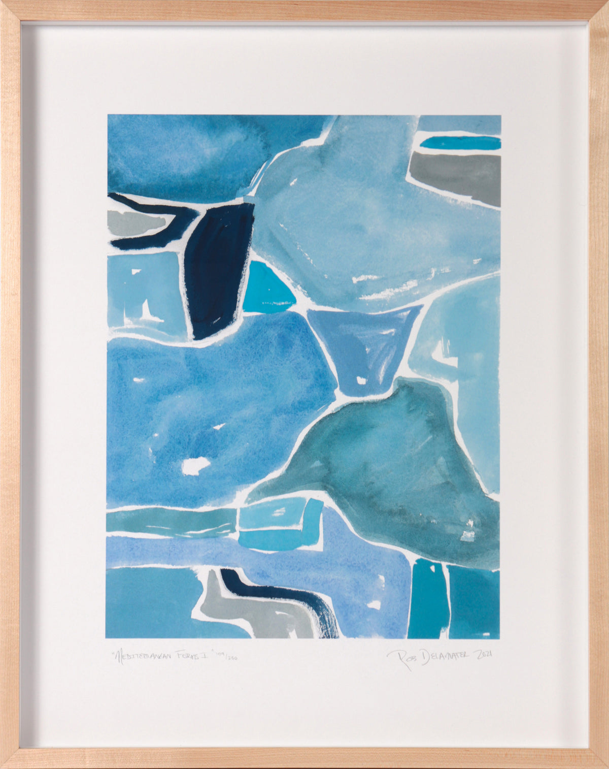 <i>Mediterranean Forms, Set of 2</i> <br>Limited Edition Archival Print <br><br>ART-22963