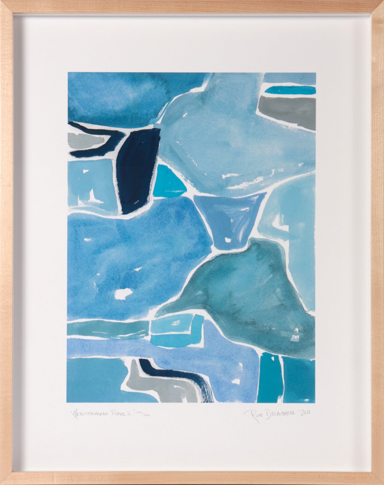 <i>Mediterranean Forms I</i> <br>Limited Edition Archival Print <br><br>ART-22849