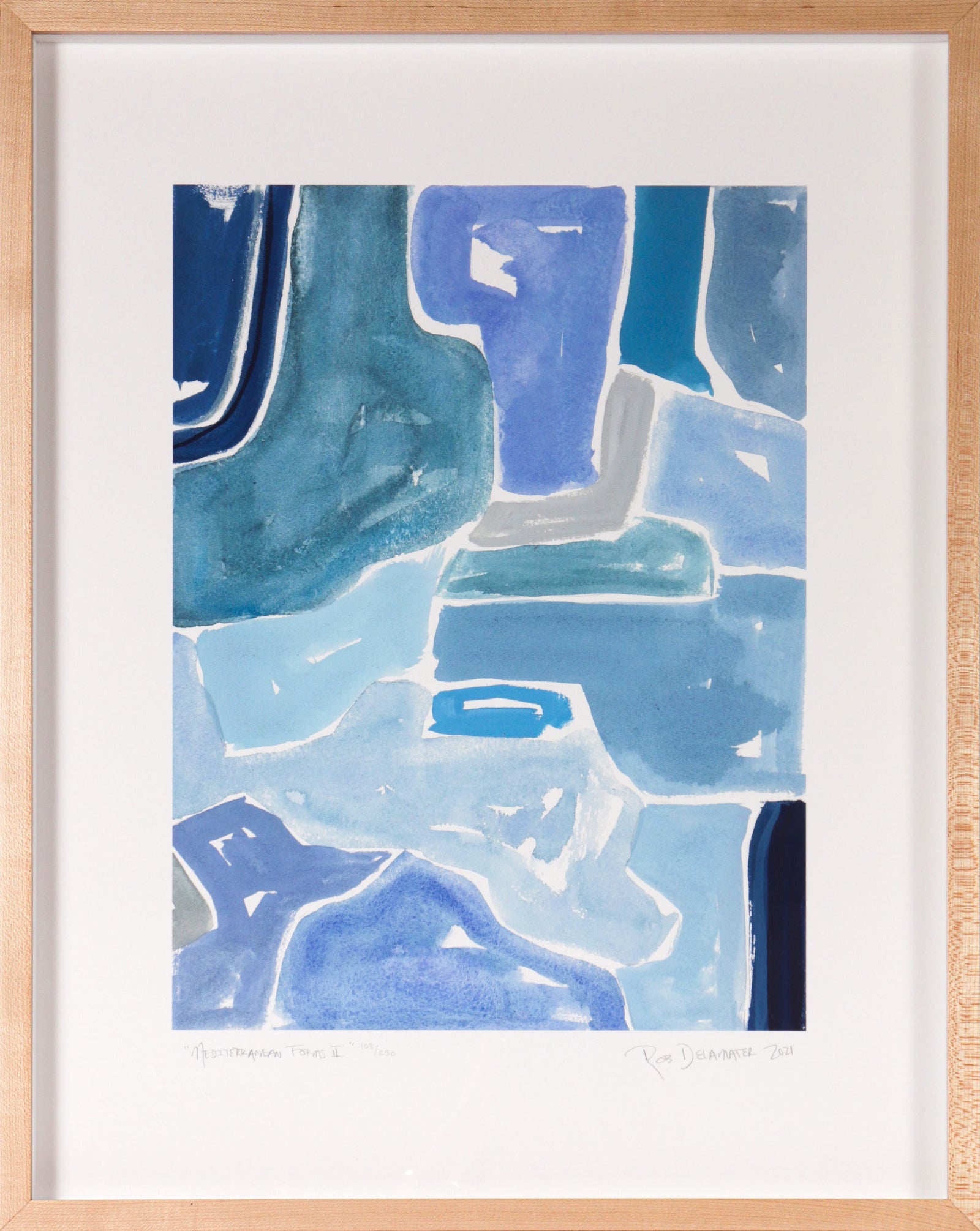 <i>Mediterranean Forms, Set of 2</i> <br>Limited Edition Archival Print <br><br>ART-22963