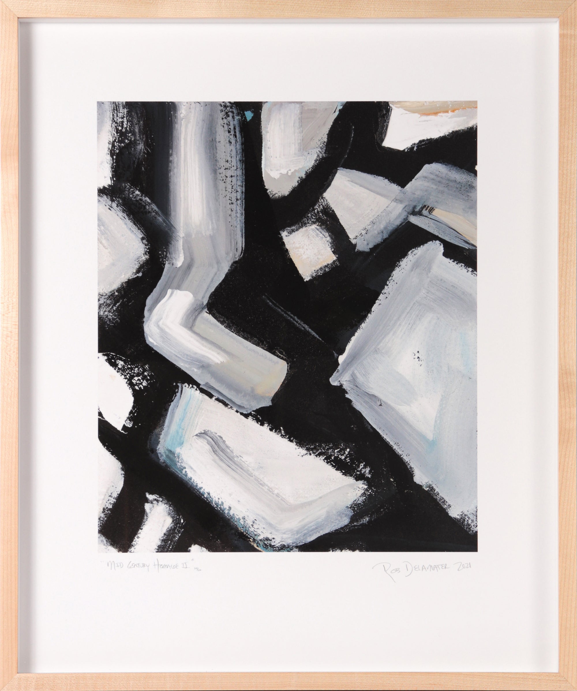 <i>Mid Century Homage II</i> <br>Limited Edition Archival Print <br><br>ART-22855