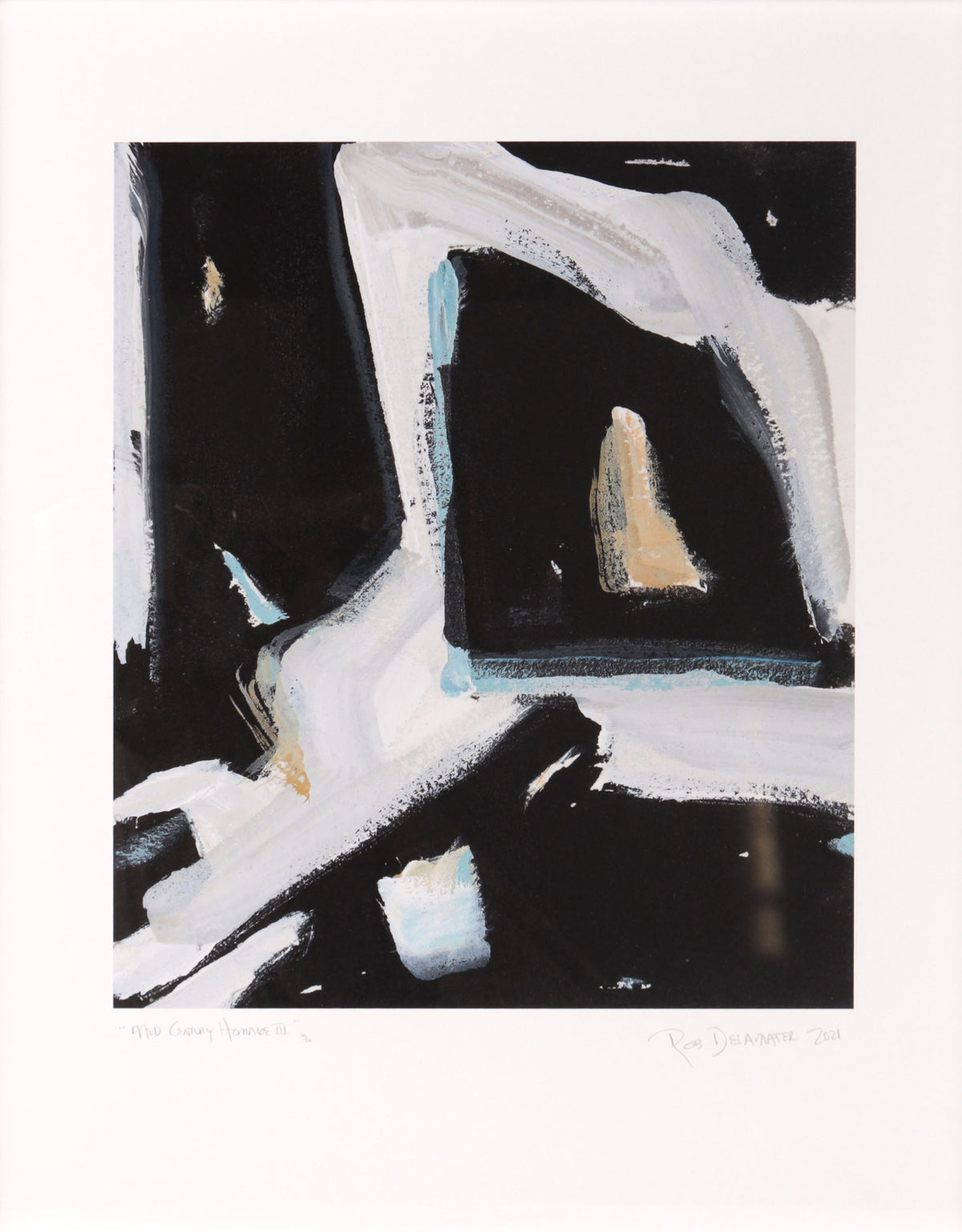 <i>Mid Century Homage III</i> <br>Limited Edition Archival Print <br><br>ART-22857