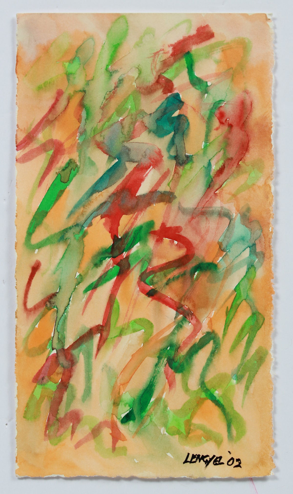 &lt;i&gt;Sound to Calm the Spirit: Sound to Soothe the Soul &lt;/i&gt;&lt;br&gt;2002 Watercolor &lt;br&gt;&lt;br&gt;#B0060