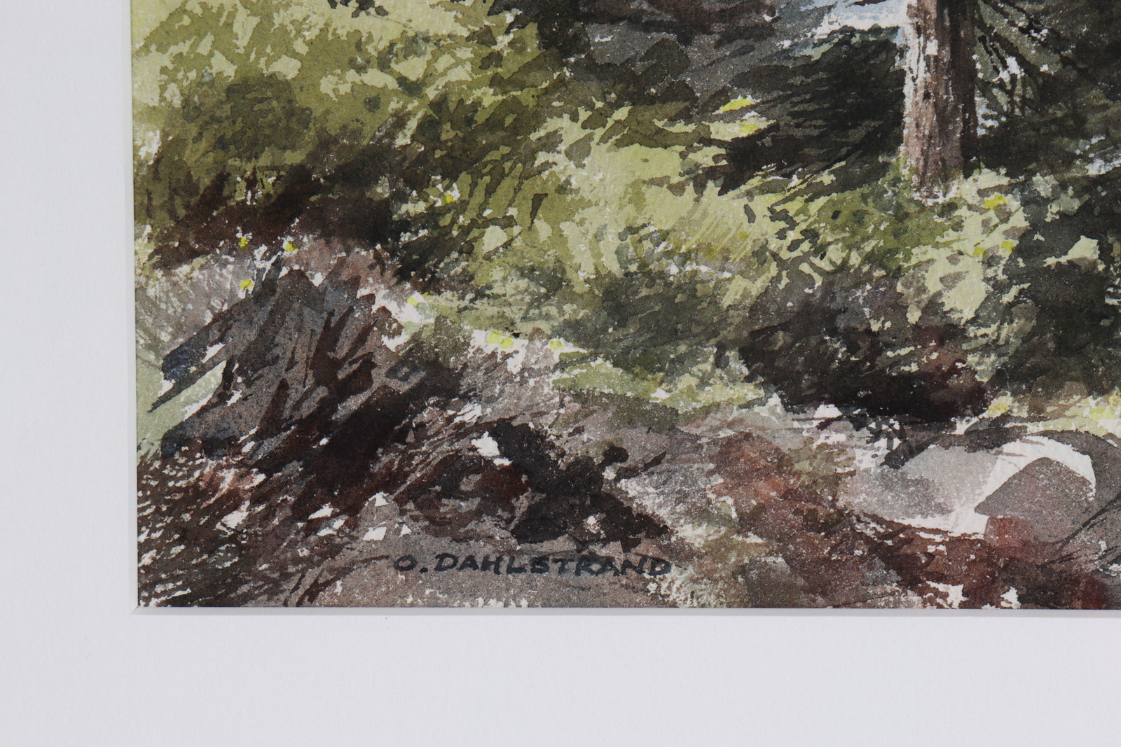 <i>Orcas Island</i> <br>1986 Watercolor <br><br>#C3218