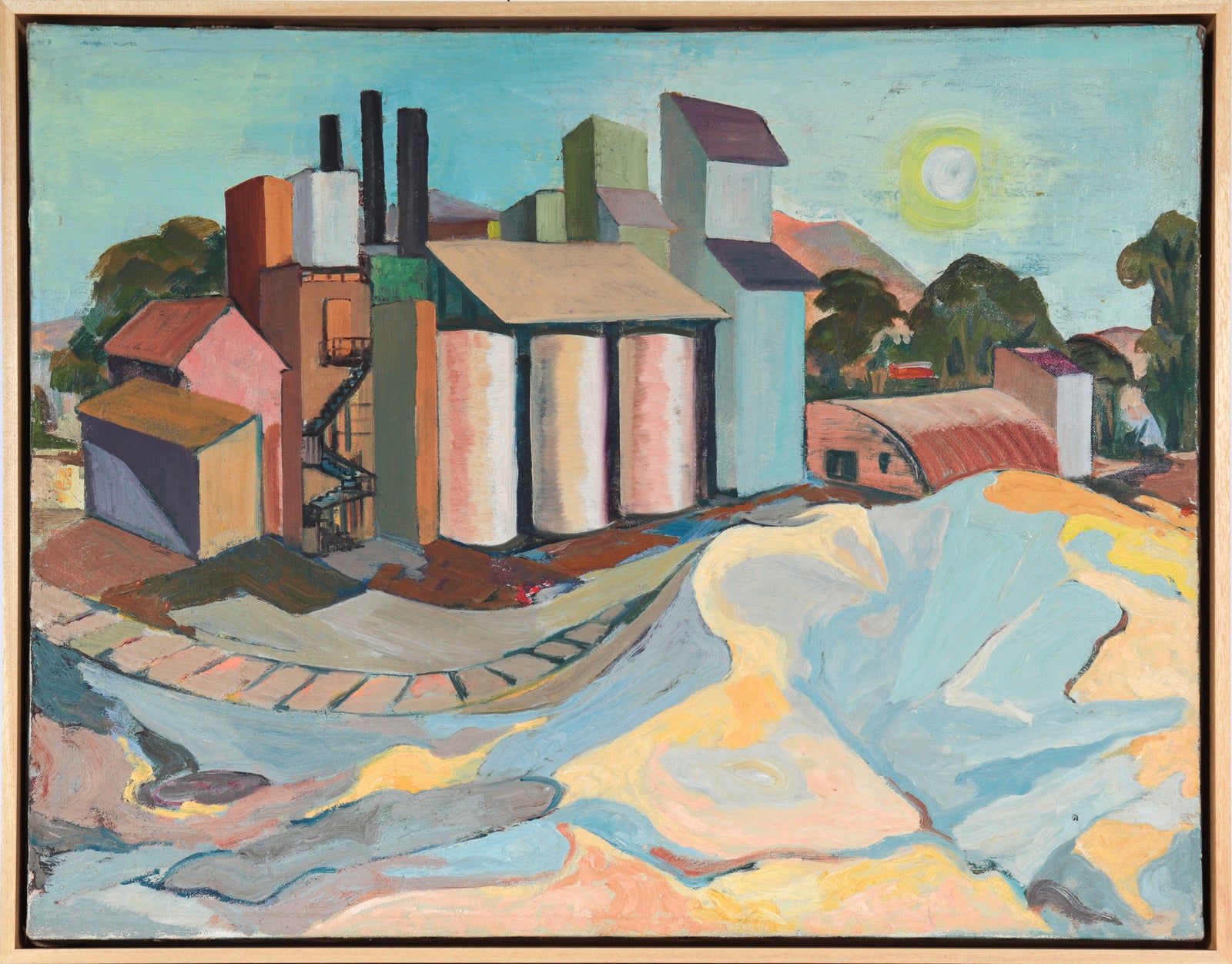 Regionalist Industrial Landscape<br>20th Century Oil<br><br>#C3287