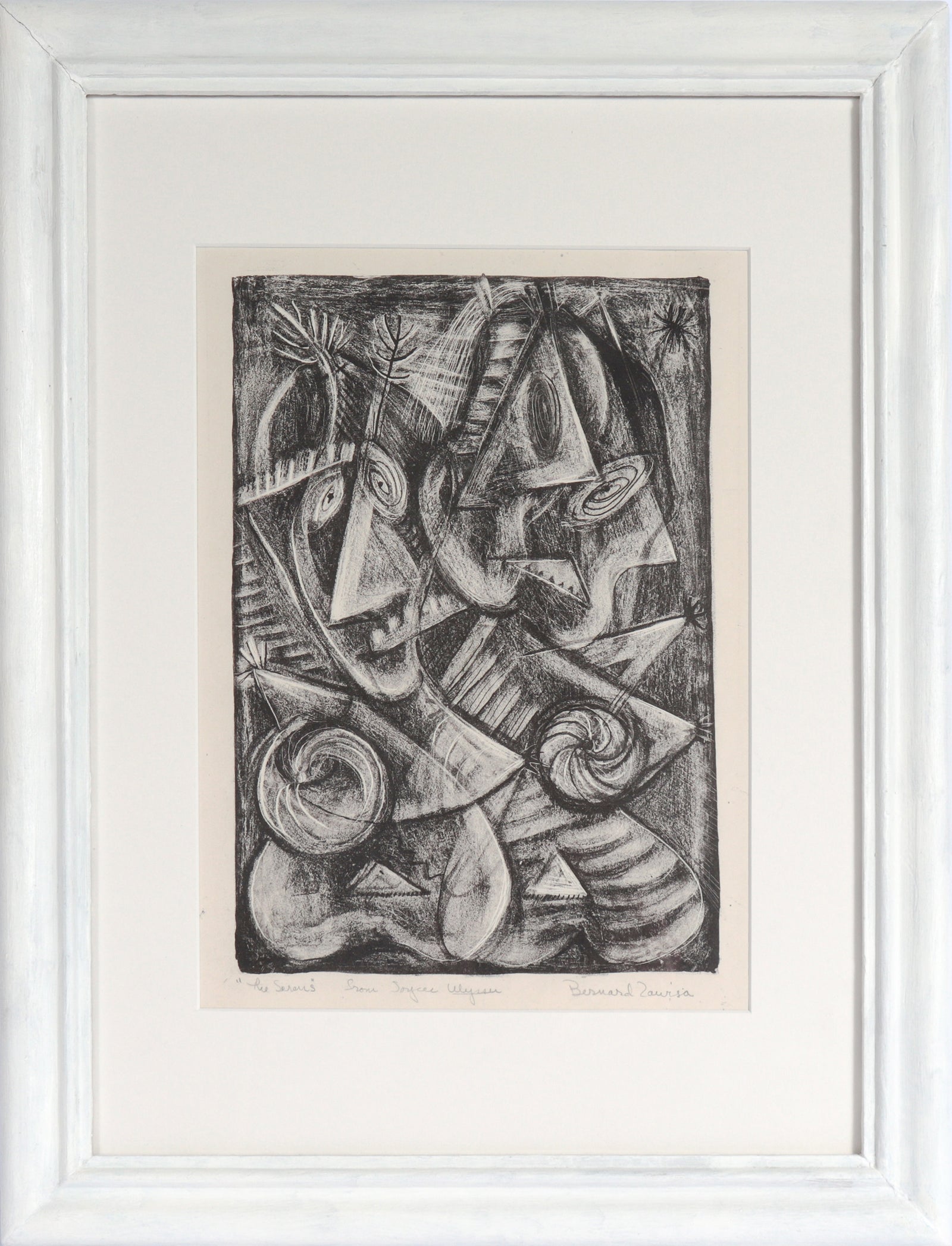 <I>The Sirens</i><br>20th Century Etching <br><br>#C3581