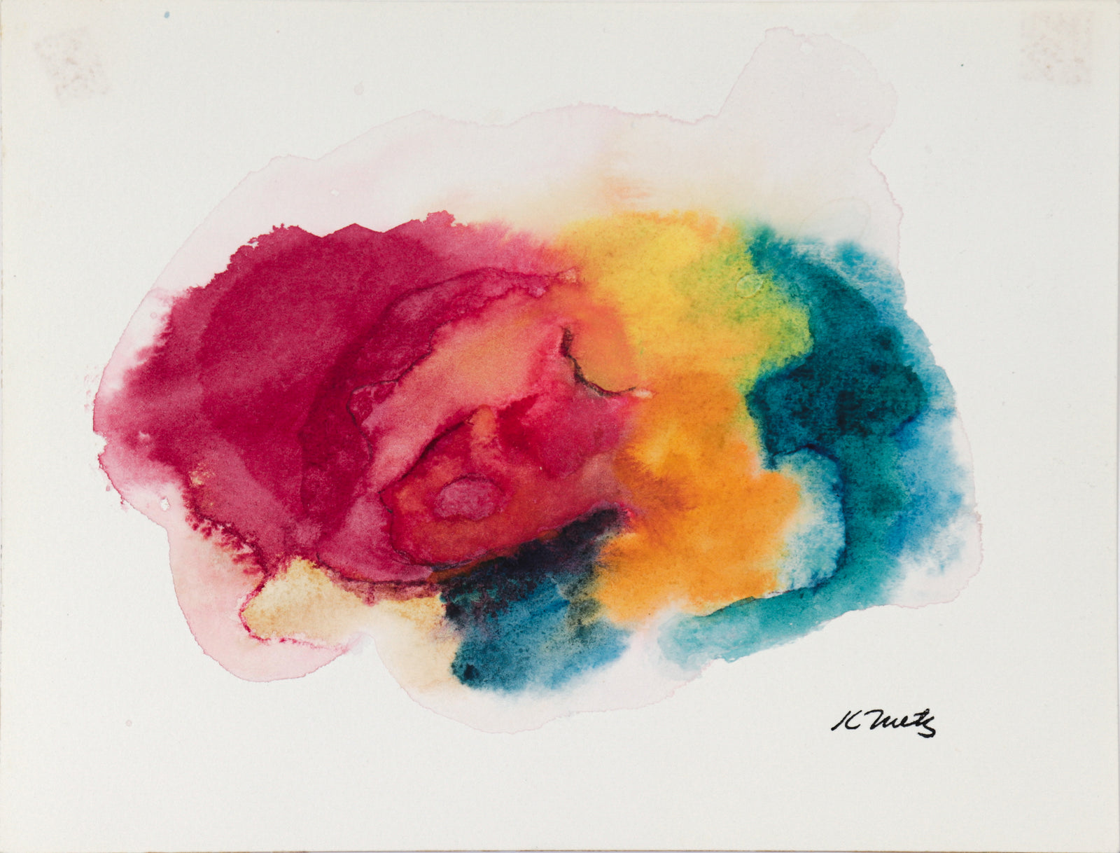 <i>Paris</i> <br>1962 Watercolor <br><br>#C3623