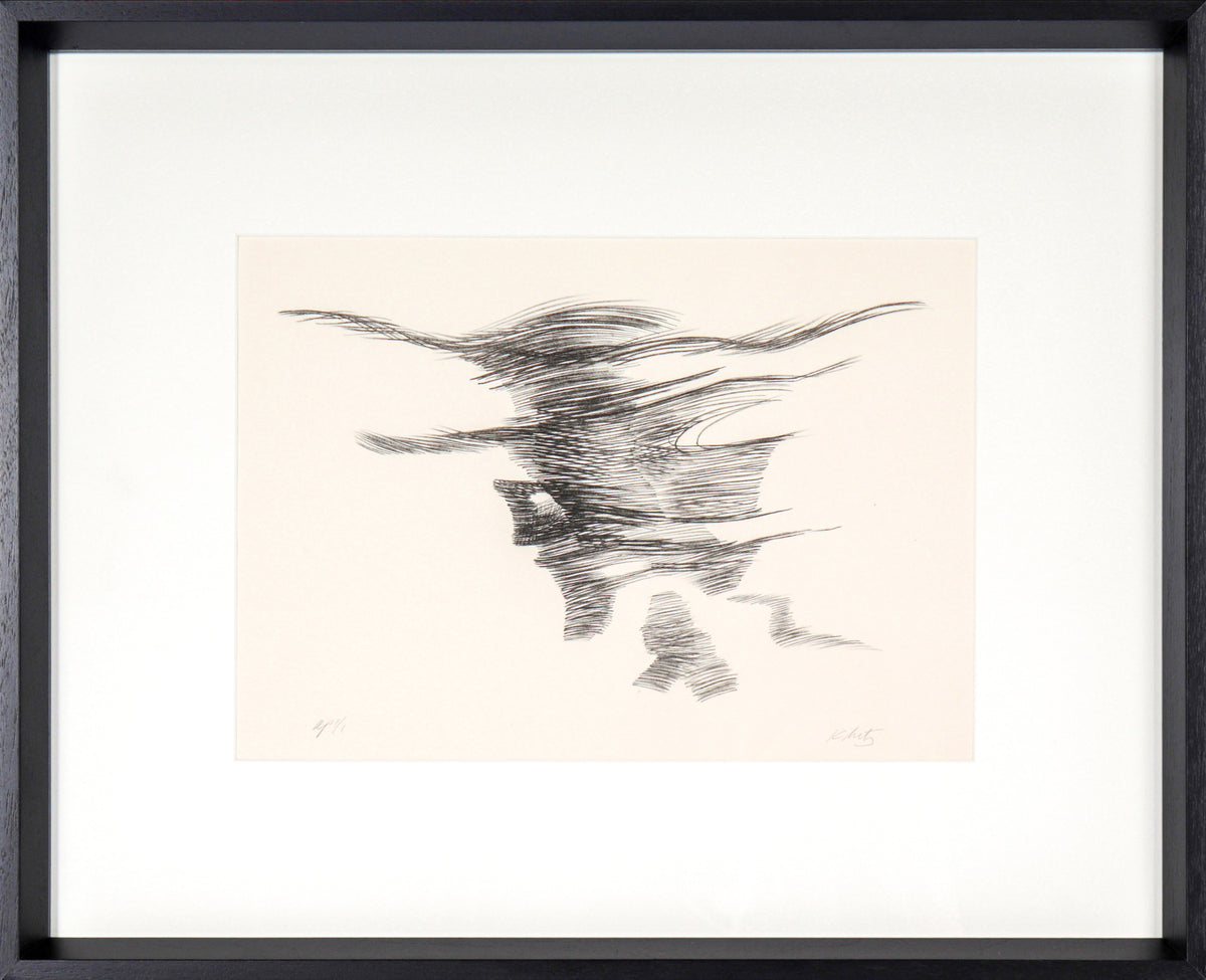 Abstracted Landscape Sketch &lt;br&gt;20th Century Lithograph &lt;br&gt;&lt;br&gt;#C3655
