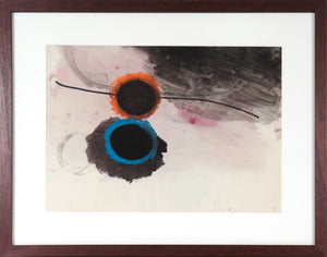 <I>Untitled (Skyscape Series)</I> <br>1962 Mixed-Media Painting<br><br>#C3699