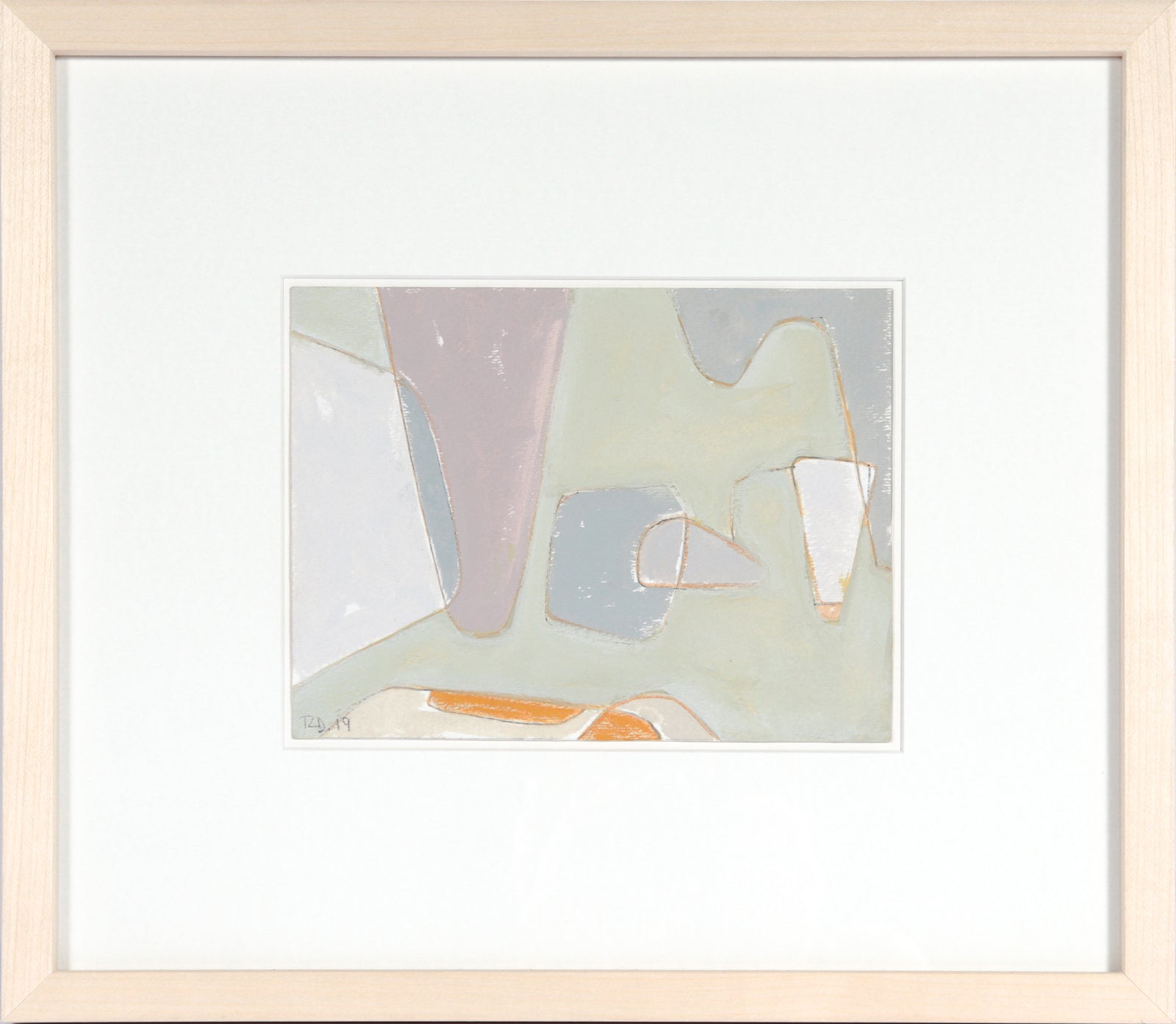 <I>Shore Colors I</I> <br>2019 Gouache<br><br>#C3730