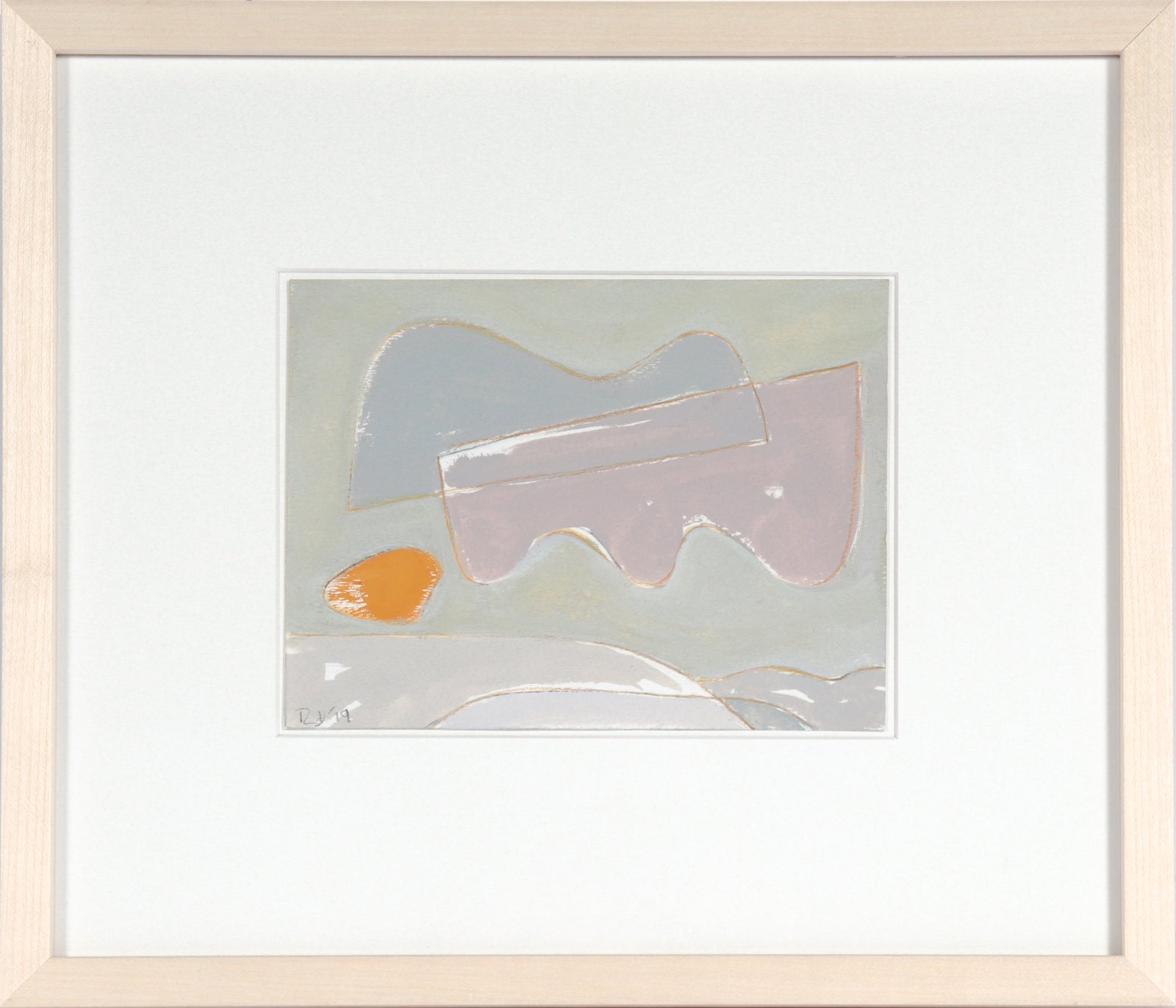 <I>Shore Colors II</I> <br>2019 Gouache<br><br>#C3731