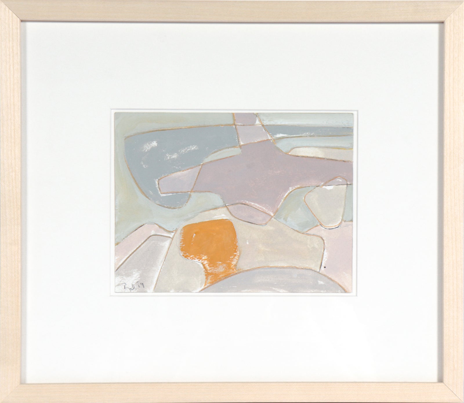 <I>Shore Colors III</I> <br>2019 Gouache<br><br>#C3732