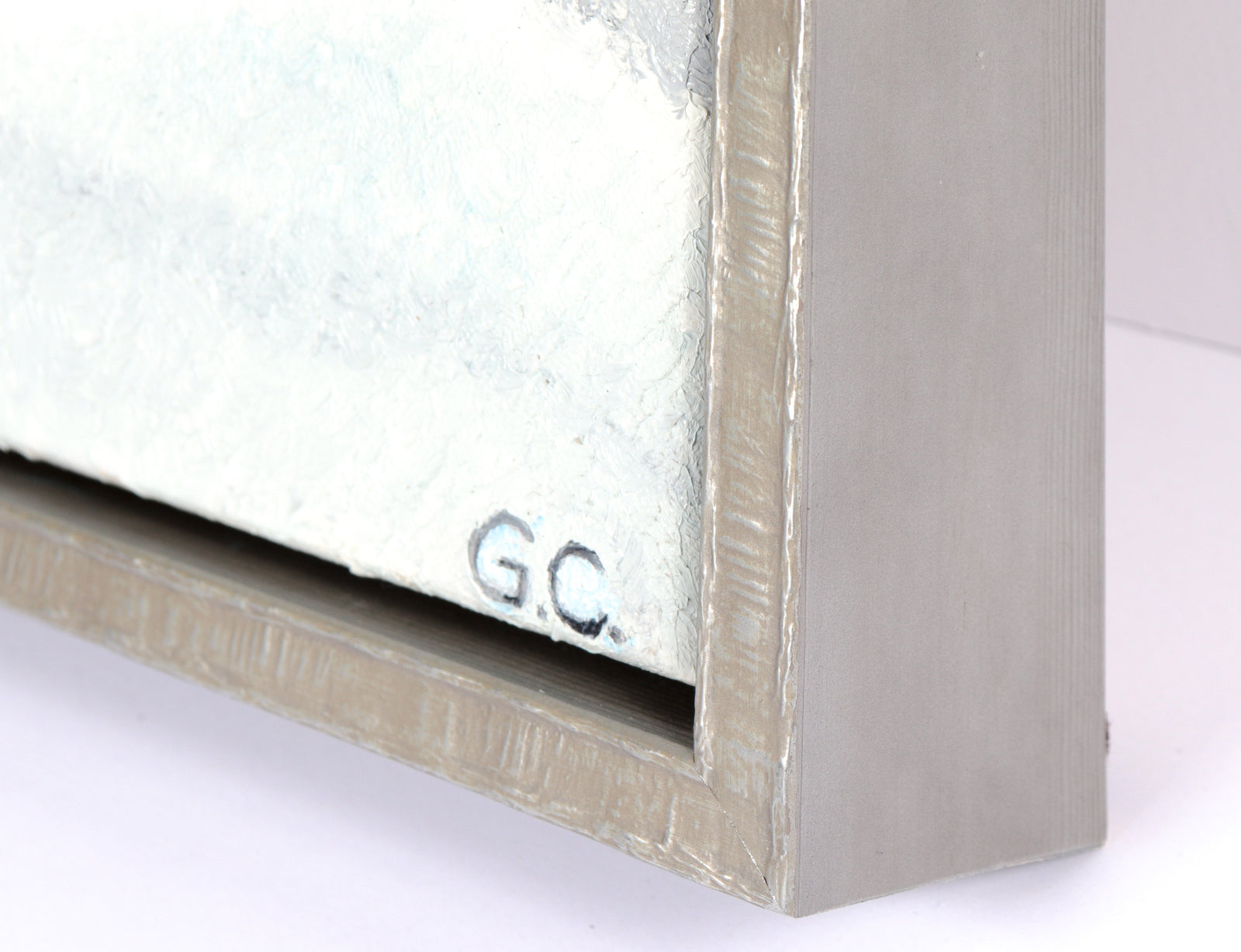 <i>Snow Day (Mendocino, CA)</i> <br>2023 Oil <br><br>#C3759